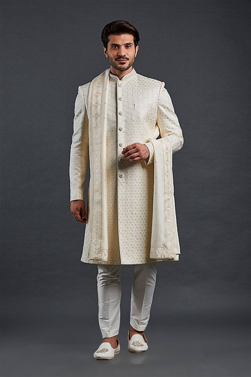 IW-26-The Linear Luxe Sherwani-1