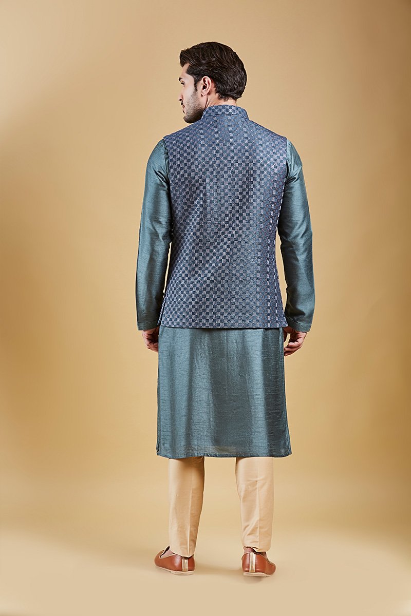 JS-644-D-Classic Checkered Jacket-2